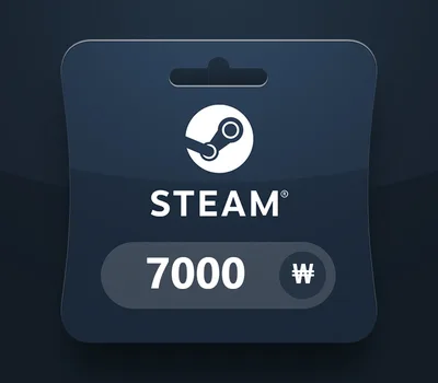 Steam Wallet KRW 7000 Gift Card KR — лицензионный ключ