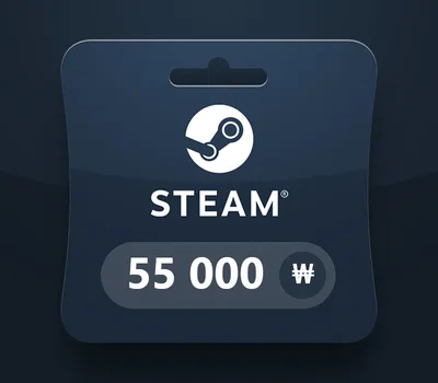 Steam Wallet KRW 55000 Gift Card KR — лицензионный ключ