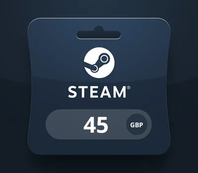 Steam Wallet GBP 45 Gift Card UK — лицензионный ключ