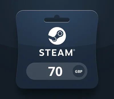Steam Wallet Card GBP 70 UK Activation Code — лицензионный ключ