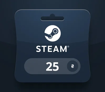 Steam Wallet UAH 25 Gift Card UA — лицензионный ключ
