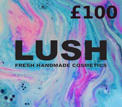 Lush GBP 100 Gift Card UK — лицензионный ключ