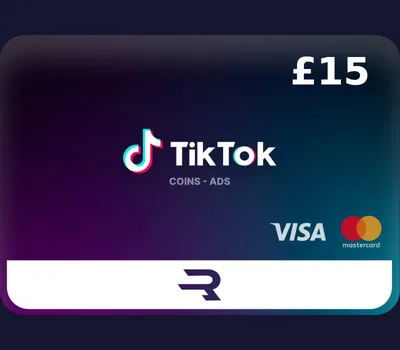Rewarble TikTok GBP 15 Gift Card — лицензионный ключ