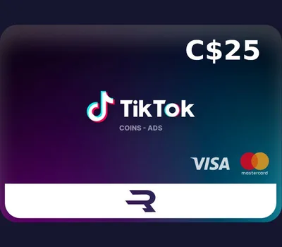 Rewarble TikTok CAD 25 Gift Card — лицензионный ключ