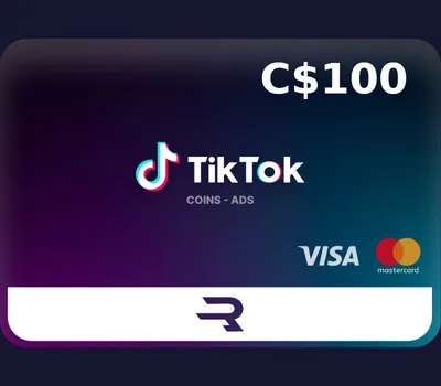Rewarble TikTok CAD 100 Gift Card — лицензионный ключ
