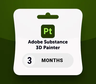 Adobe Substance 3D Painter 2024 - 3 Months Subscription Key RoW — лицензионный ключ