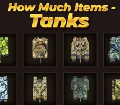 How Much Items - Tanks PC Steam CD Key — лицензионный ключ
