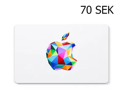 Apple 70 SEK Gift Card SE — лицензионный ключ