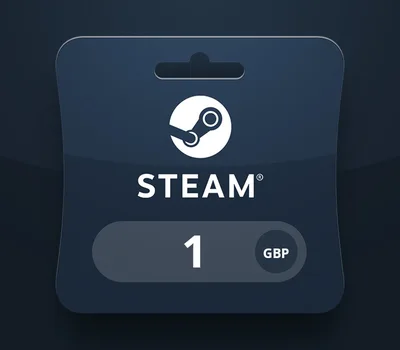PC Steam Gift Card GBP 1 UK Activation Code — лицензионный ключ