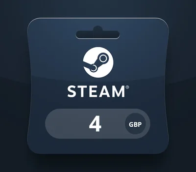 PC Steam Gift Card GBP 4 UK Activation Code — лицензионный ключ