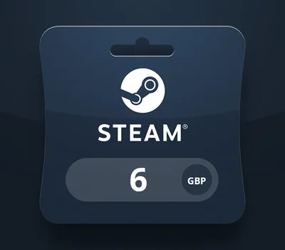 Steam Gift Card GBP 6 UK Activation Code — лицензионный ключ