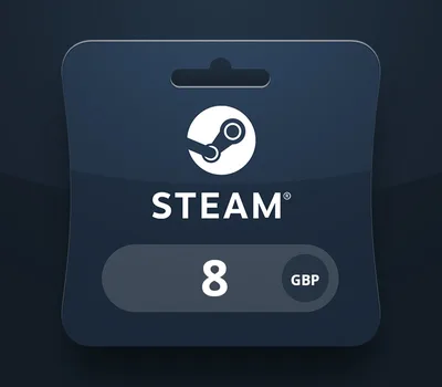 Steam Gift Card £8 UK Activation Code — лицензионный ключ