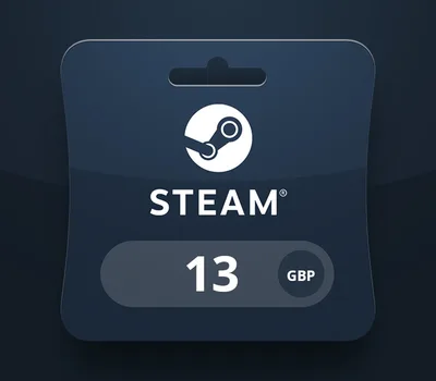Steam Gift Card £13 UK Activation Code — лицензионный ключ