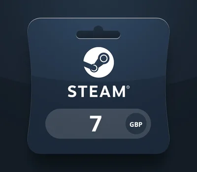 Steam Gift Card £7 UK Activation Code — лицензионный ключ