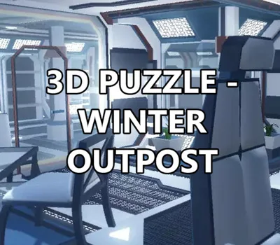 3D PUZZLE - Winter Outpost PC Steam CD Key — лицензионный ключ