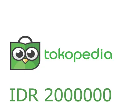 Tokopedia 2000000 IDR Gift Card ID — лицензионный ключ