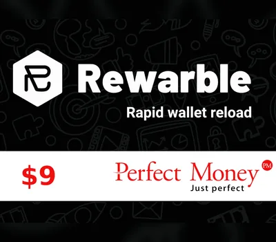 Rewarble Perfect Money $9 Gift Card — лицензионный ключ