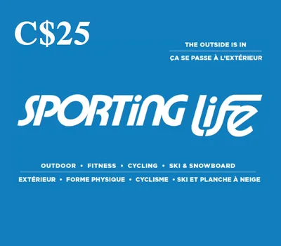 Sporting Life CAD 25 Gift Card CA — лицензионный ключ