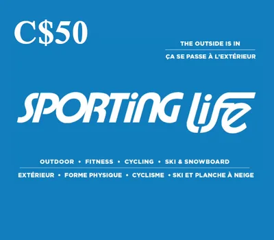 Sporting Life CAD 50 Gift Card CA — лицензионный ключ