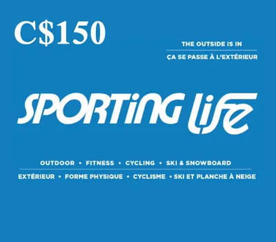 Sporting Life CAD 150 Gift Card CA — лицензионный ключ