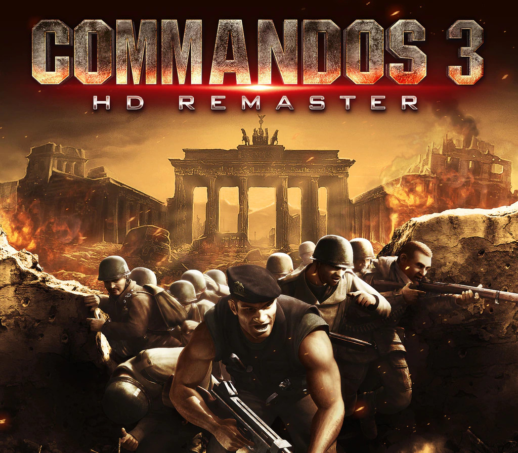 Commandos 3 HD Remaster EU PC Steam CD Key