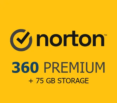 Norton 360 Premium 2025 EU Key (1 Year / 10 Devices) + 75 GB Cloud Storage — лицензионный ключ