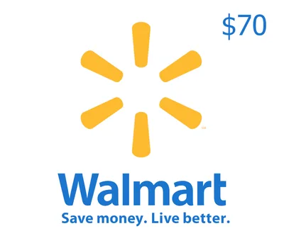 Walmart USD 70 Gift Card US — лицензионный ключ