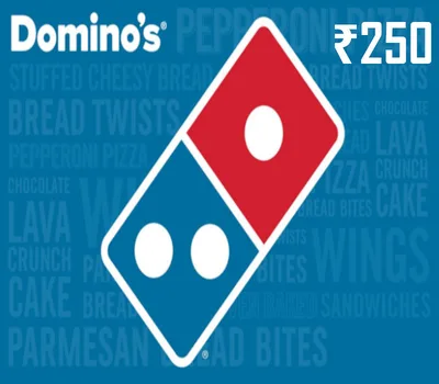 Domino's Pizza INR 250 Gift Card IN — лицензионный ключ