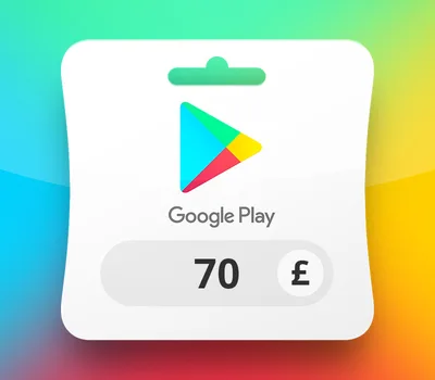 Google Play GBP 70 Gift Card UK — лицензионный ключ