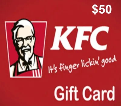 KFC $50 Gift Card US — лицензионный ключ