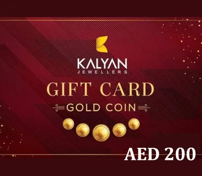 Kalyan Jewellers Gold Coin AED 200 Gift Card AE — лицензионный ключ