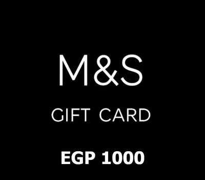 Marks & Spencer EGP 1000 Gift Card EG — лицензионный ключ