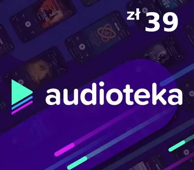 AUDIOTEKA PLN 39 Gift Card PL — лицензионный ключ