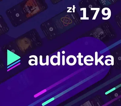 AUDIOTEKA PLN 179 Gift Card PL — лицензионный ключ