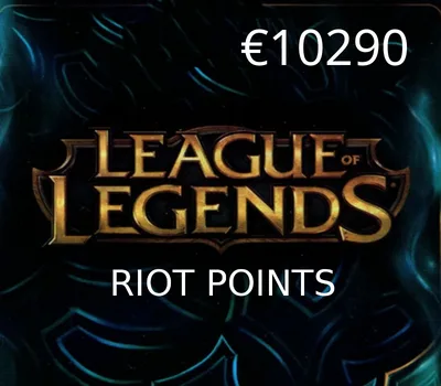 League of Legends 10290 RP Prepaid Card EU — лицензионный ключ