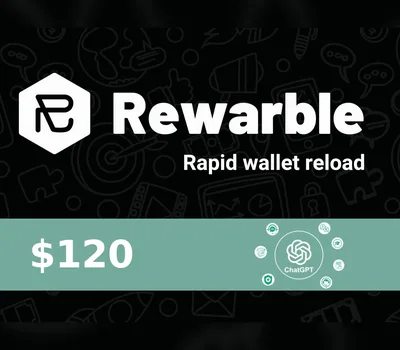 Rewarble ChatGPT $120 Gift Card US — лицензионный ключ