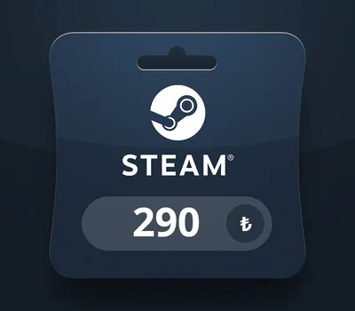 PC Steam Gift Card TRY 290 TR Activation Code — лицензионный ключ