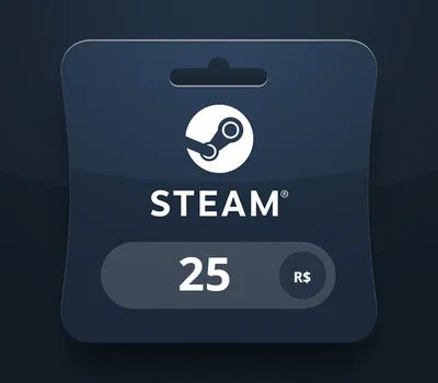 PC Steam Gift Card BRL 25 BR Activation Code — лицензионный ключ