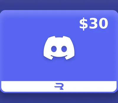 Rewarble Discord Nitro USD 30 Gift Card — лицензионный ключ