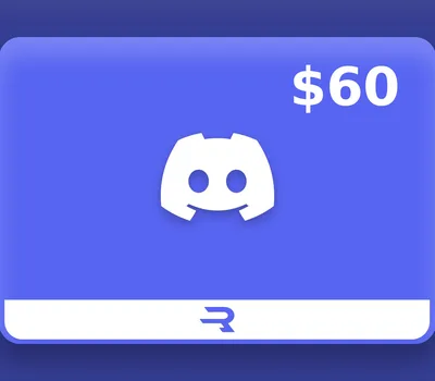 Rewarble Discord Nitro USD 60 Gift Card — лицензионный ключ