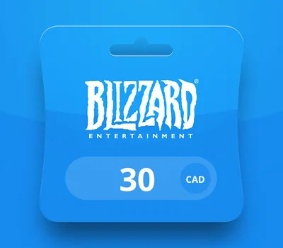 Blizzard CAD 30 Battle.net Gift Card CA — лицензионный ключ