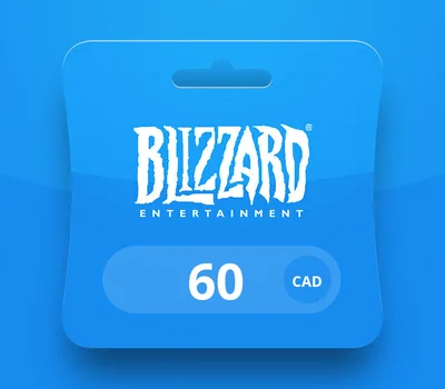 Blizzard CAD 60 Battle.net Gift Card CA — лицензионный ключ