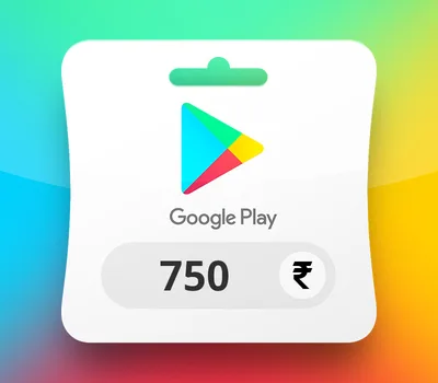 Google Play INR 750 Gift Card IN — лицензионный ключ