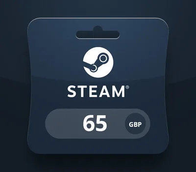 Steam Gift Card GBP 65 UK Activation Code — лицензионный ключ