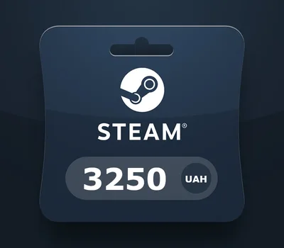 Steam Gift Card 3250 UAH UA Activation Code — лицензионный ключ
