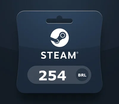 Steam Gift Card BRL 254 BR Activation Code — лицензионный ключ
