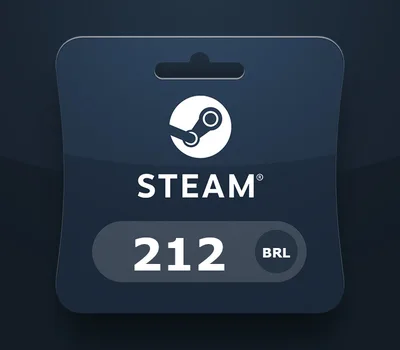 Steam Gift Card BRL 212 BR Activation Code — лицензионный ключ