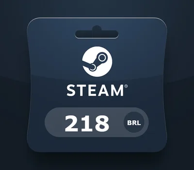 Steam Gift Card BRL 218 BR Activation Code — лицензионный ключ