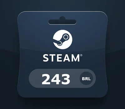Steam Gift Card BRL 243 BR Activation Code — лицензионный ключ