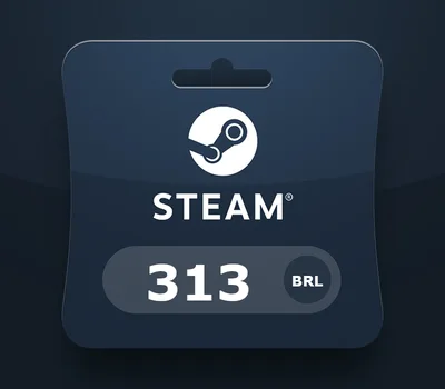 Steam Gift Card BRL 313 BR Activation Code — лицензионный ключ